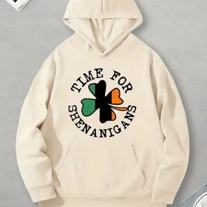 Time For Shenanigans Hoodie Men's sz S